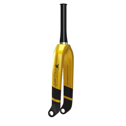 SD Tapered Carbon BMX Race Fork V2 Pro - 20mm - Black/Gold