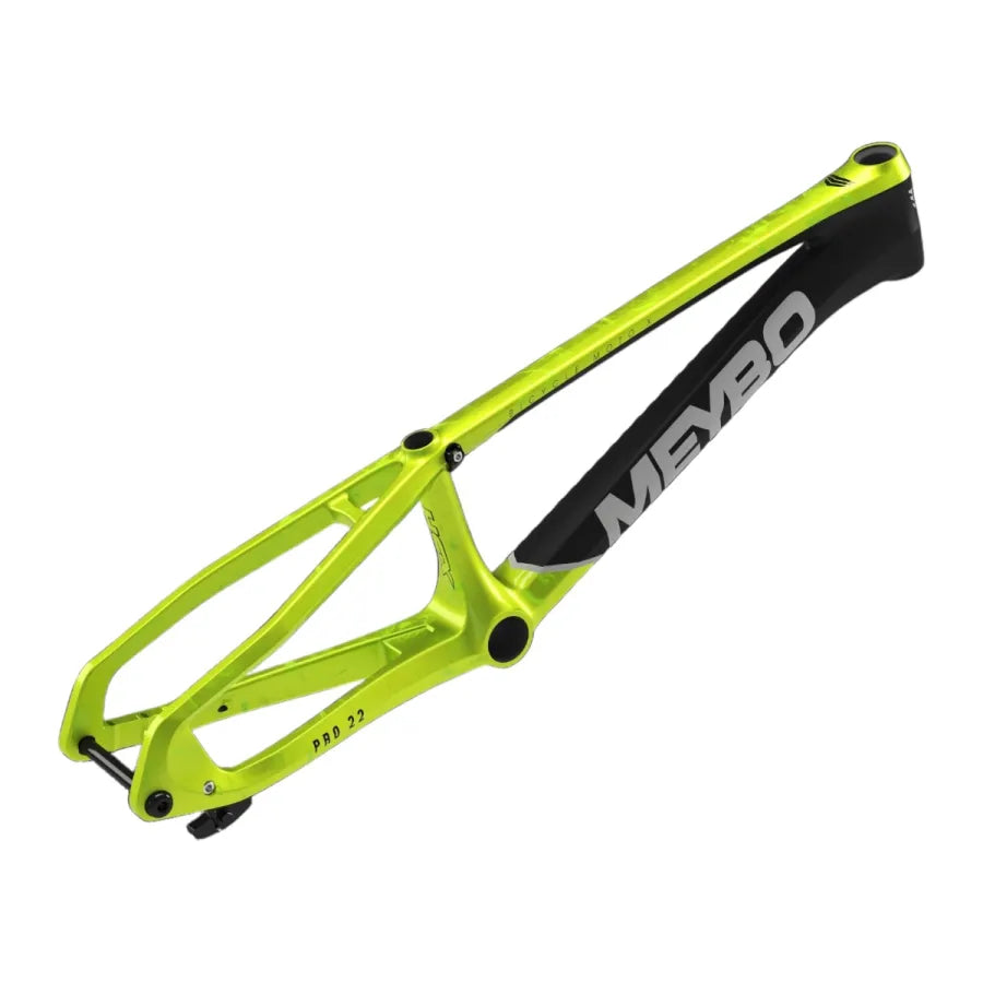 Meybo HSX 2026 Carbon BMX Race Frame - Matte Black/Black/Green
