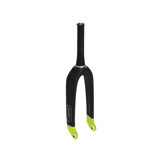 SD Tapered Carbon BMX Race Fork V2 Pro - 20mm - Matte Black/Black/Green