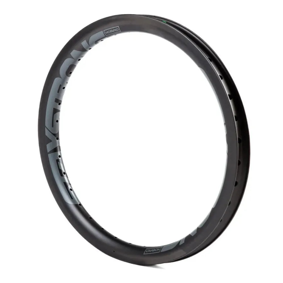 Stay Strong Reactive 2 Carbon Front BMX Race Rim - 36H - Black/Grey