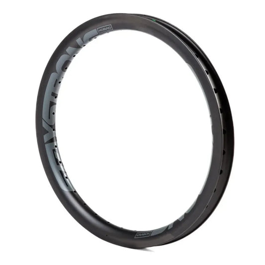 Stay Strong Reactive 2 Carbon Front BMX Race Rim - 36H - Black/Grey