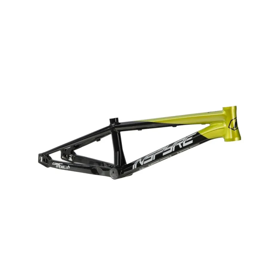 Inspyre Concorde V3 BMX Race Frame - Lime/Black