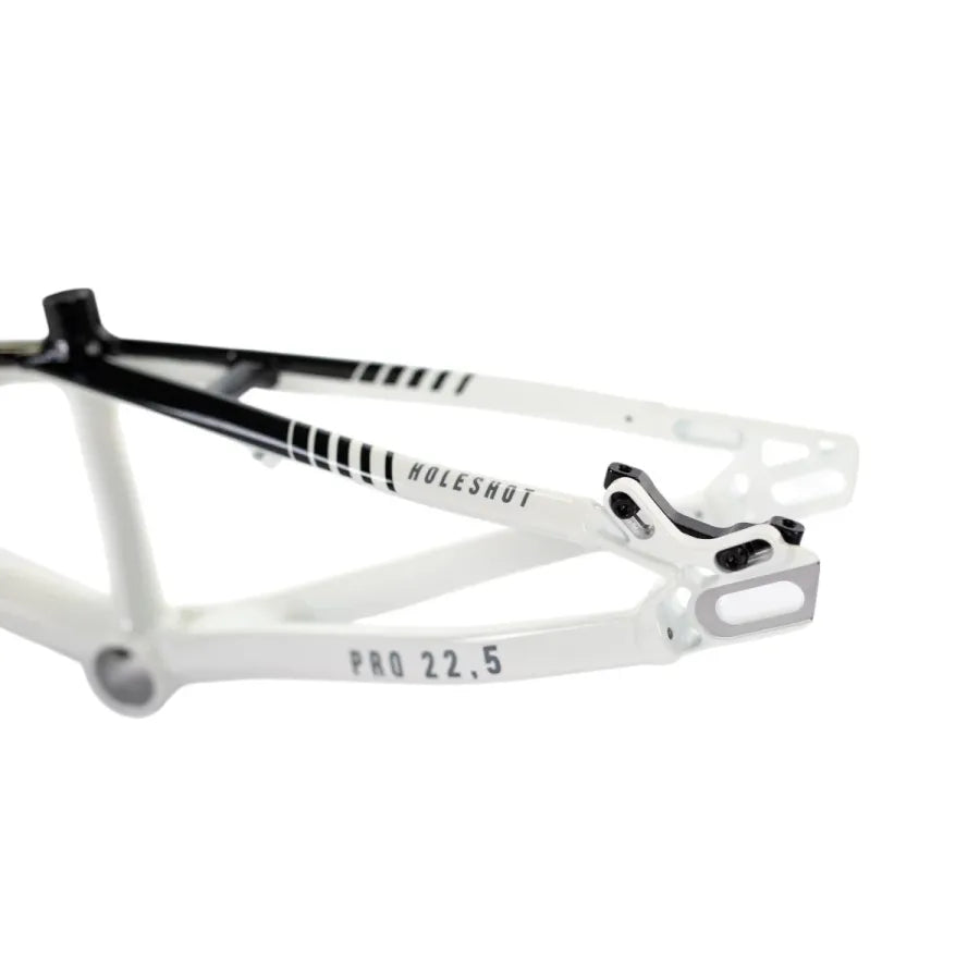 Meybo Holeshot 2025 BMX Race Frame - White/Black/Grey