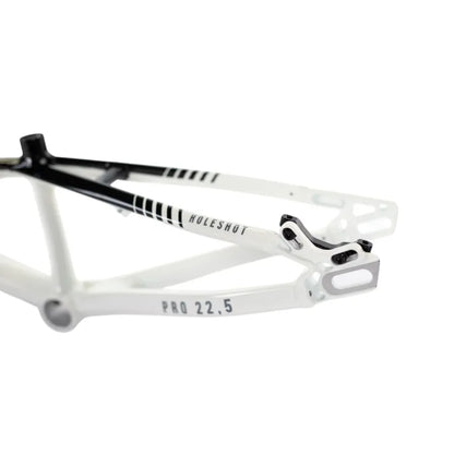 Meybo Holeshot 2025 BMX Race Frame - White/Black/Grey