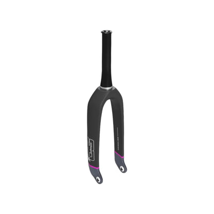 SD Tapered Carbon BMX Race Fork V2 Pro - 20mm - Matte Black/Pink/Grey