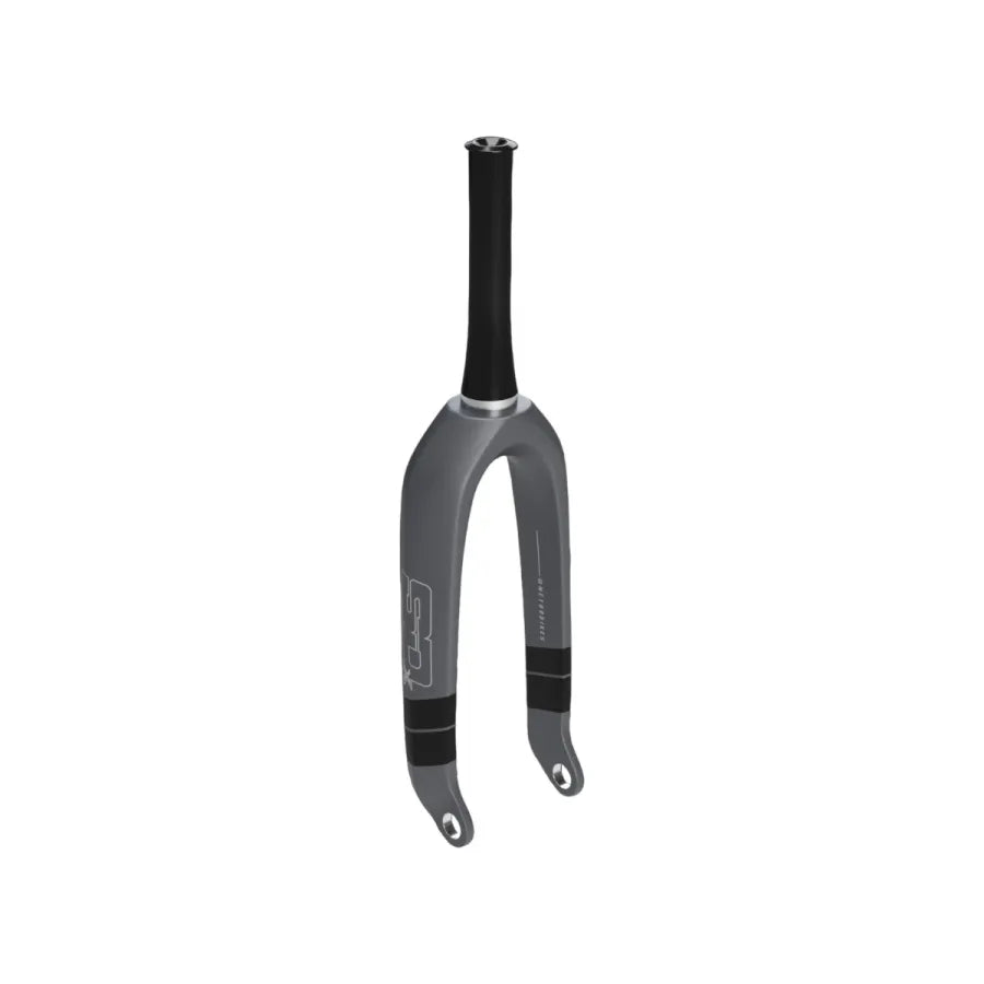 SD Tapered Carbon BMX Race Fork V2 Pro - 20mm - Matte Black/Matte/Grey