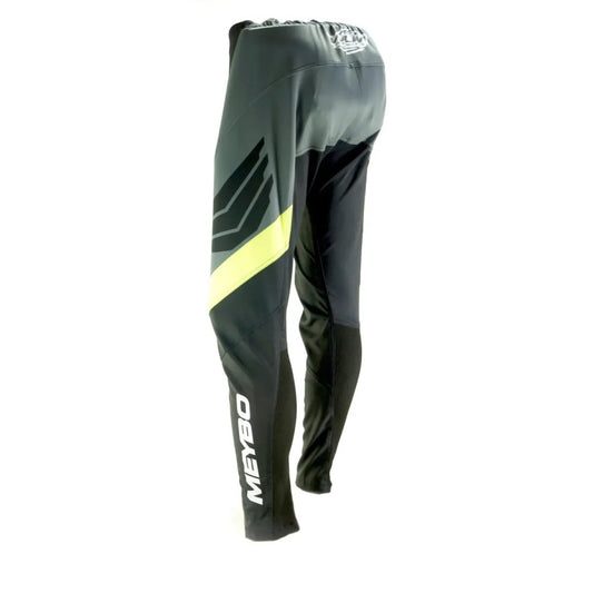 Meybo WLM Racics BMX Race/MTB/Downhill Pants - Black/Grey/Hi-Vis
