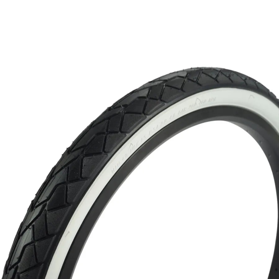 Kenda K-1121 Wired White Wall BMX Race Tire