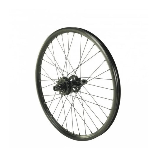 LB Female 5 Pawl Cassette Disc Hub Rear Wheel - 36H - Black