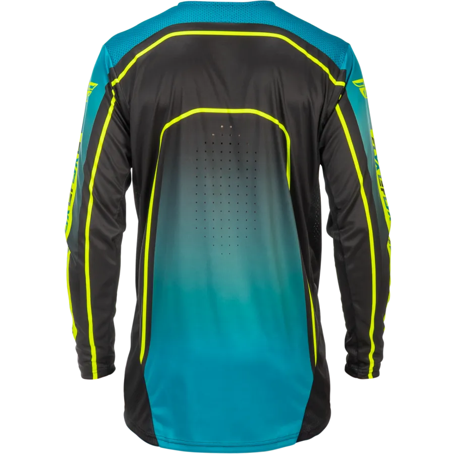 Fly Racing Rayce 2026 BMX Race/MTB/Downhill Jersey - Teal/Black/Lime