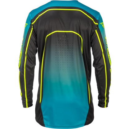 Fly Racing Rayce 2026 BMX Race/MTB/Downhill Jersey - Teal/Black/Lime