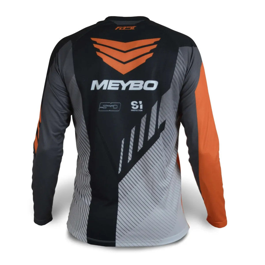 Meybo V4 SlimFit BMX Race/MTB/Downhill Jersey - Orange