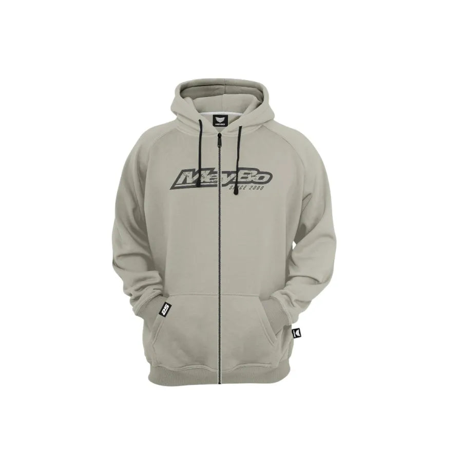 Meybo Vintage25 Zipped Hoodie V1 - Grey