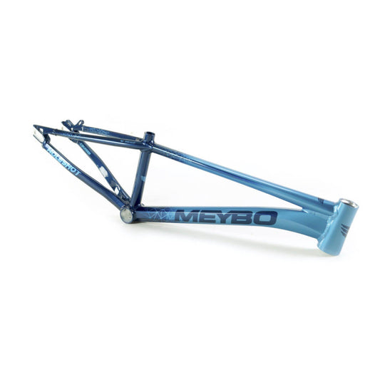Meybo Holeshot 2024 BMX Race Frame - Cyan/Navy