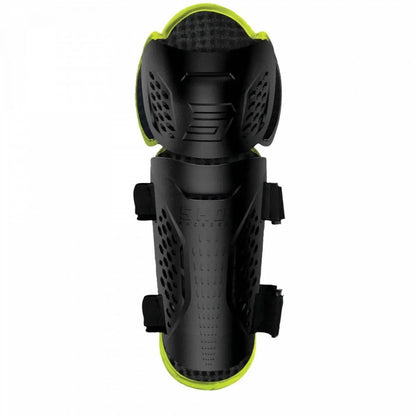 Shot Optimal 2.0 BMX Race/MTB/Downhill Knee Guards - Black/Neon Yellow