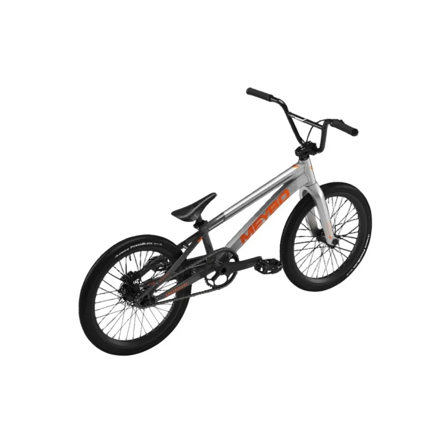 Meybo Superclass 2025 BMX Race Bike - Grey/Orange