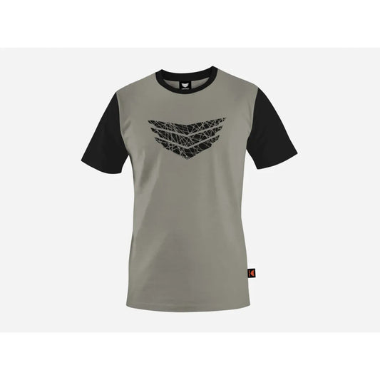 Meybo Flight Tee V1 - Grey/Black/Orange