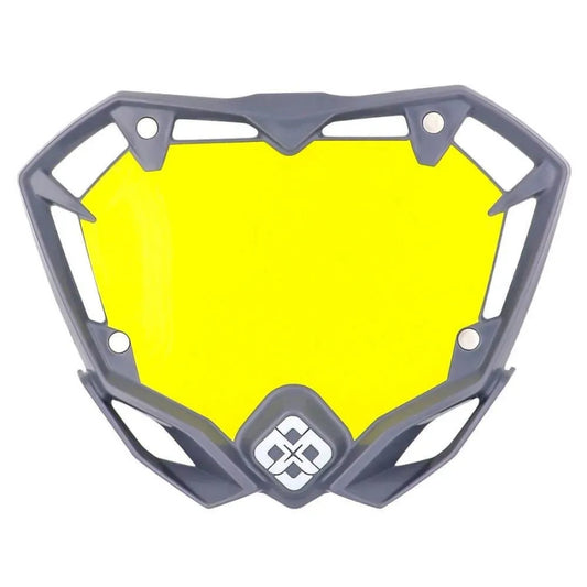 Pride Racing Air BMX Race Numberplate - Grey Nardo