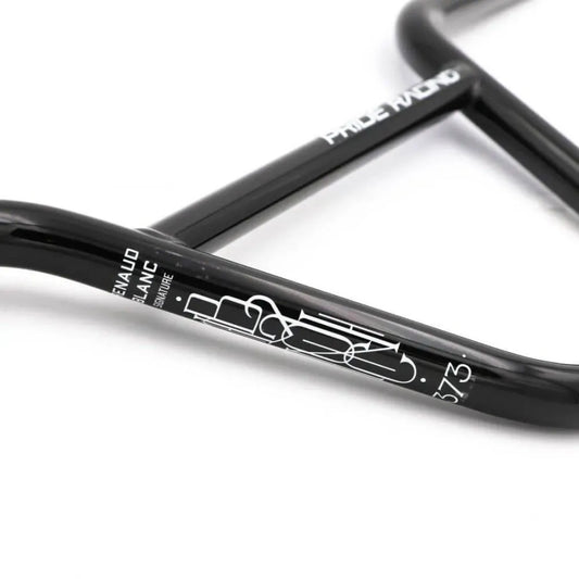 Pride Racing 373 Blanc Replica HD BMX Race Handlebars - 31.8mm - Black