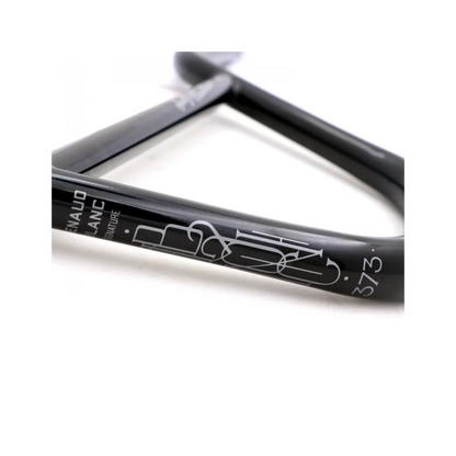 Pride Racing 373 Blanc Replica V2 BMX Race Handlebars - 31.8mm - Black