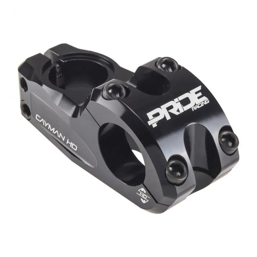 Pride Racing Cayman V2 BMX Race Stem - 31.8mm - Black