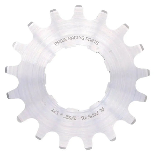 Pride Racing Spiral V2 Stainless BMX Race Cog - Silver