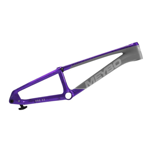 Meybo HSX 2026 Carbon BMX Race Frame - Matte Grey/Purple