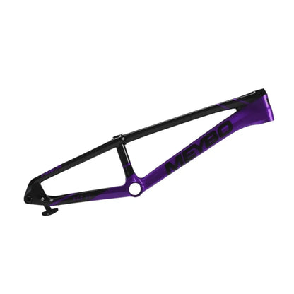 Meybo HSX 2025 Carbon BMX Race Frame - Black/Purple