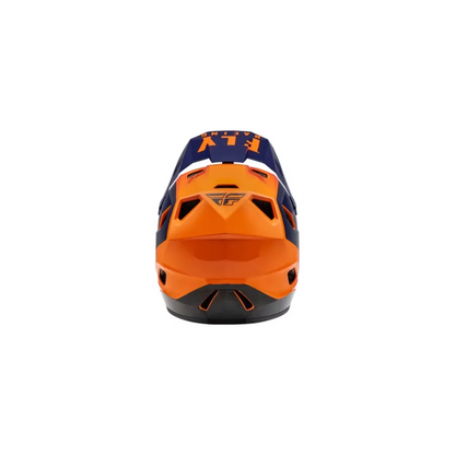 Fly Racing Rayce BMX Race/MTB/Downhill Helmet - Navy/Orange/Red