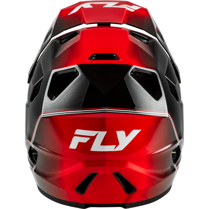 Fly Racing Rayce Repeat BMX Race/MTB/Downhill Helmet - Black/Red