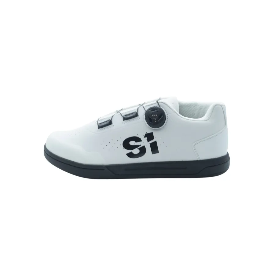 S1 Accel BMX Race/MTB/Downhill Shoes - White