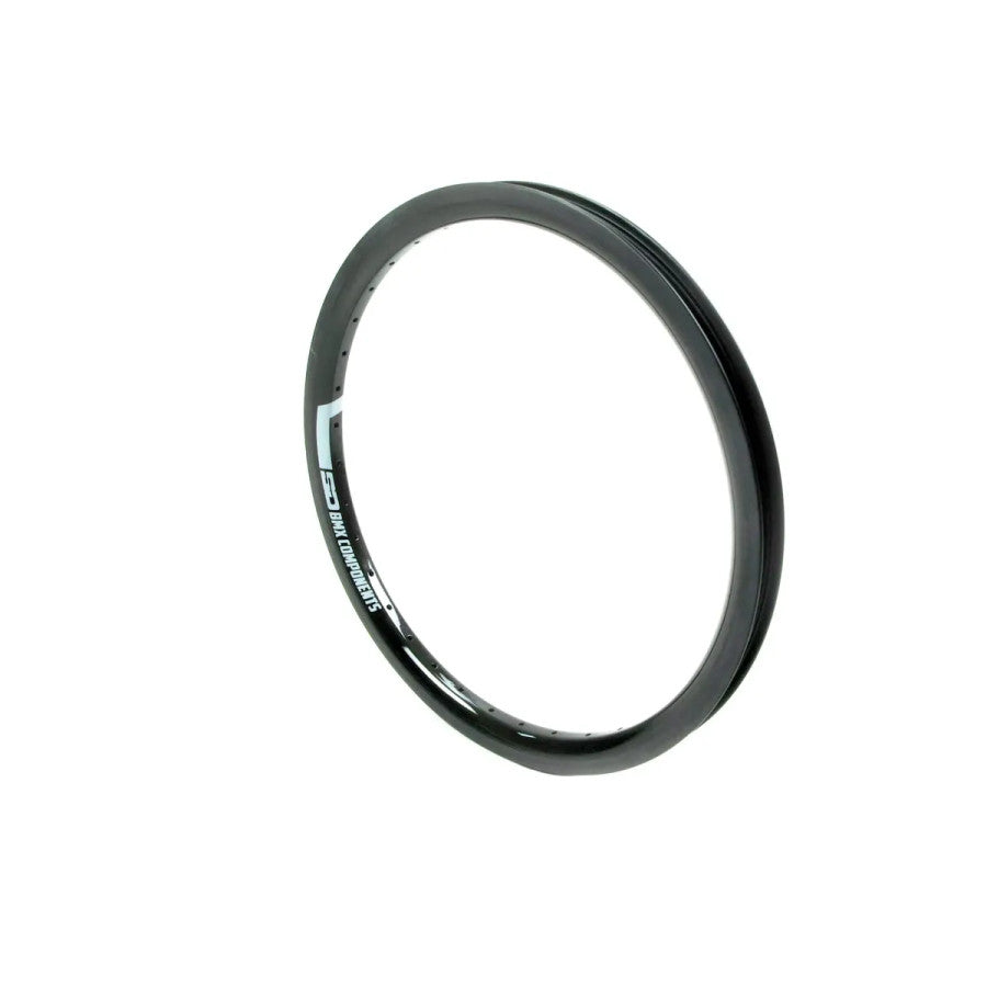 SD-X M58 Carbon Front BMX Race Rim - 36H - Shiny Black