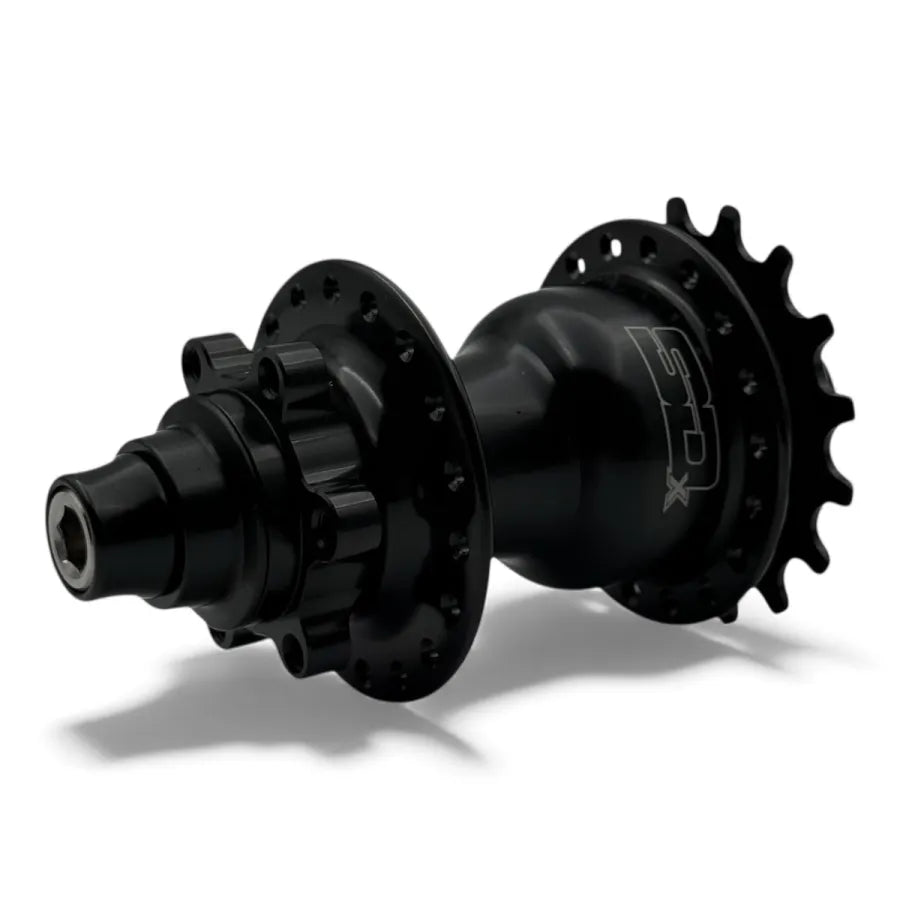 SD-X Sniper Expert Disc Rear BMX Race Hub - 10mm - Black