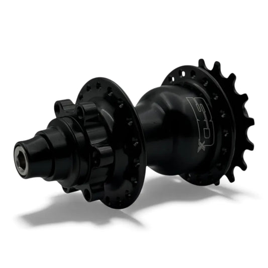 SD-X Sniper Expert Disc Rear BMX Race Hub - 10mm - Black