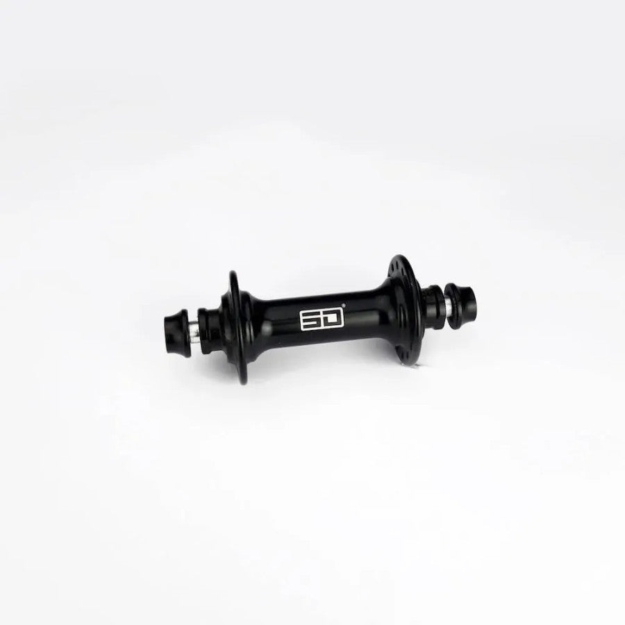 SD Ace Expert Front BMX Race Hub - 6mm - Black