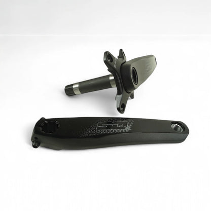 SD B-83 Hollow 4 Hole BMX Race Crankset - Black
