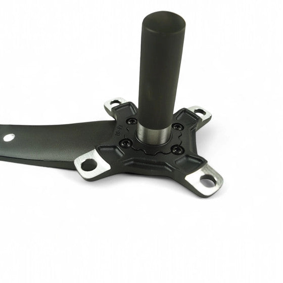 SD B-83 Hollow 4 Hole BMX Race Crankset - Black