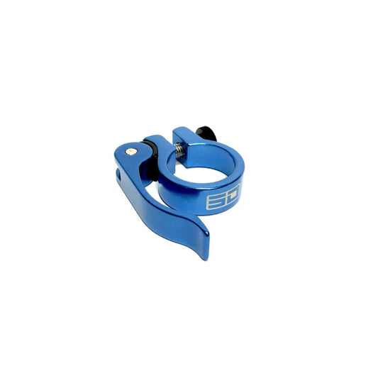SD Quick Release BMX Race Seat Clamp - Blue