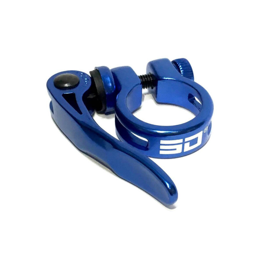 SD Quick Release BMX Race Seat Clamp HQ - Blue