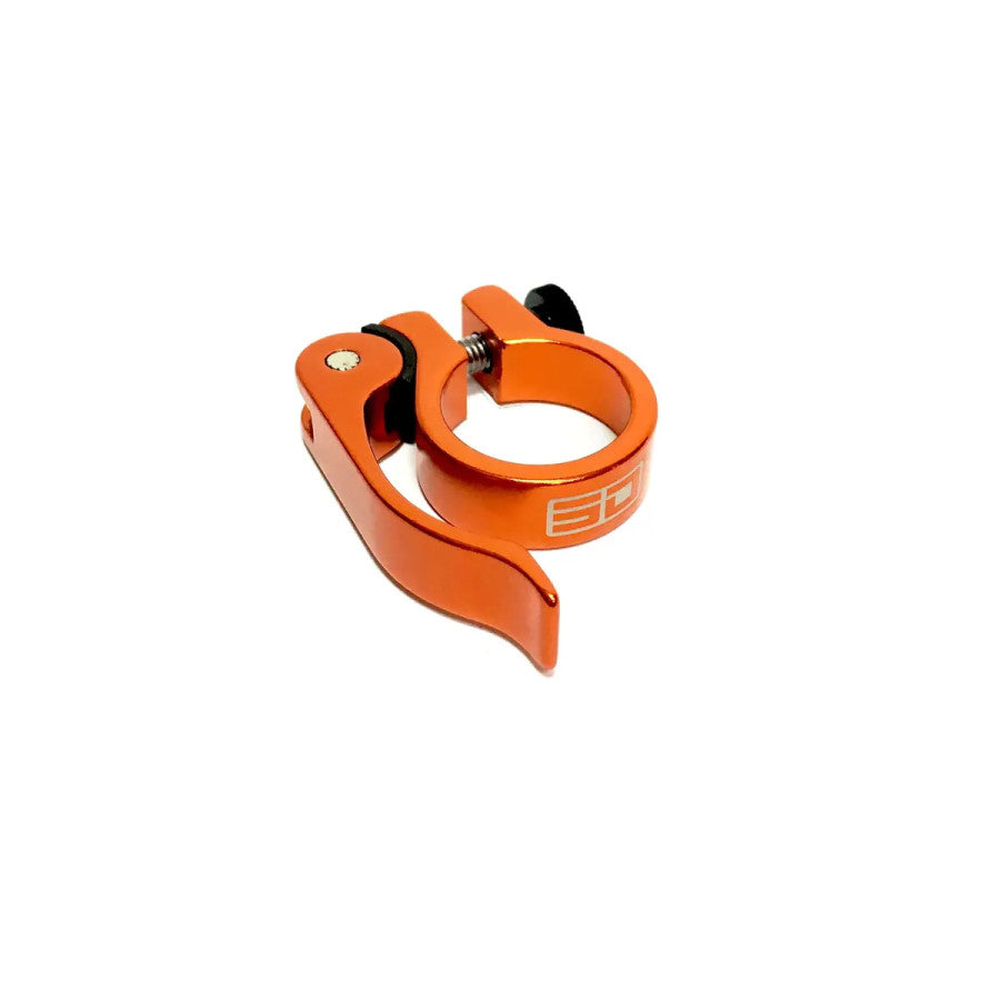 SD Quick Release BMX Race Seat Clamp - Orange