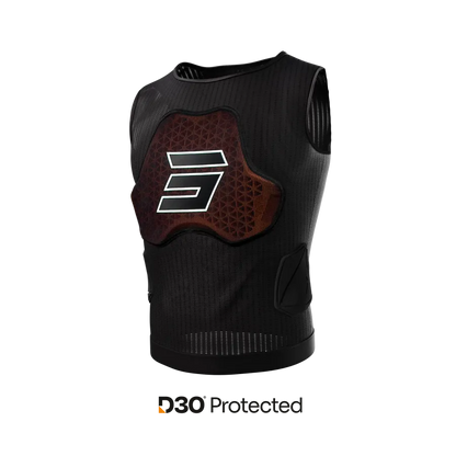 Shot D30 BMX Race/MTB/Downhill Body Armor - Black