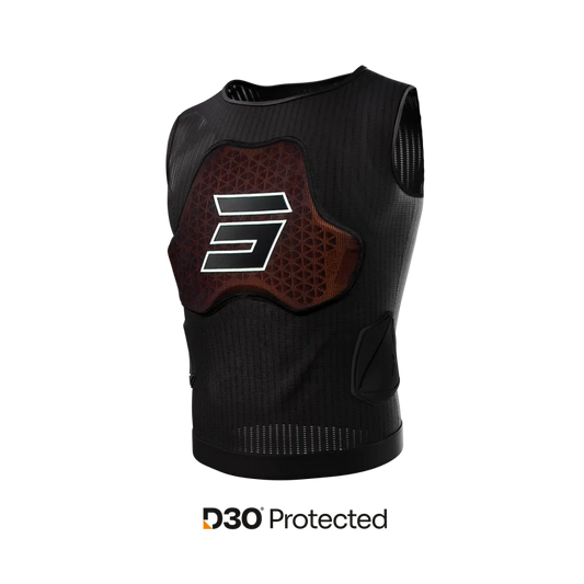 Shot D30 BMX Race/MTB/Downhill Body Armor - Black