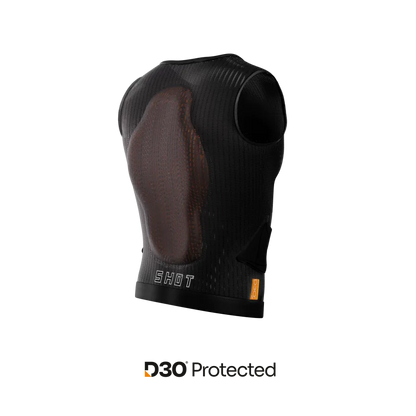 Shot D30 BMX Race/MTB/Downhill Body Armor - Black