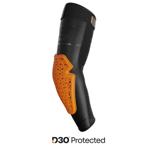 Shot D30 BMX Race/MTB/Downhill Elbow Guards - Black