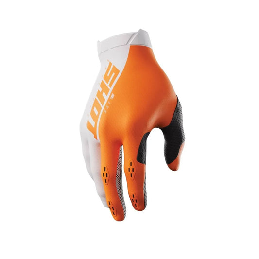 Shot Lite BMX Race/MTB/Downhill Gloves - Neon Orange