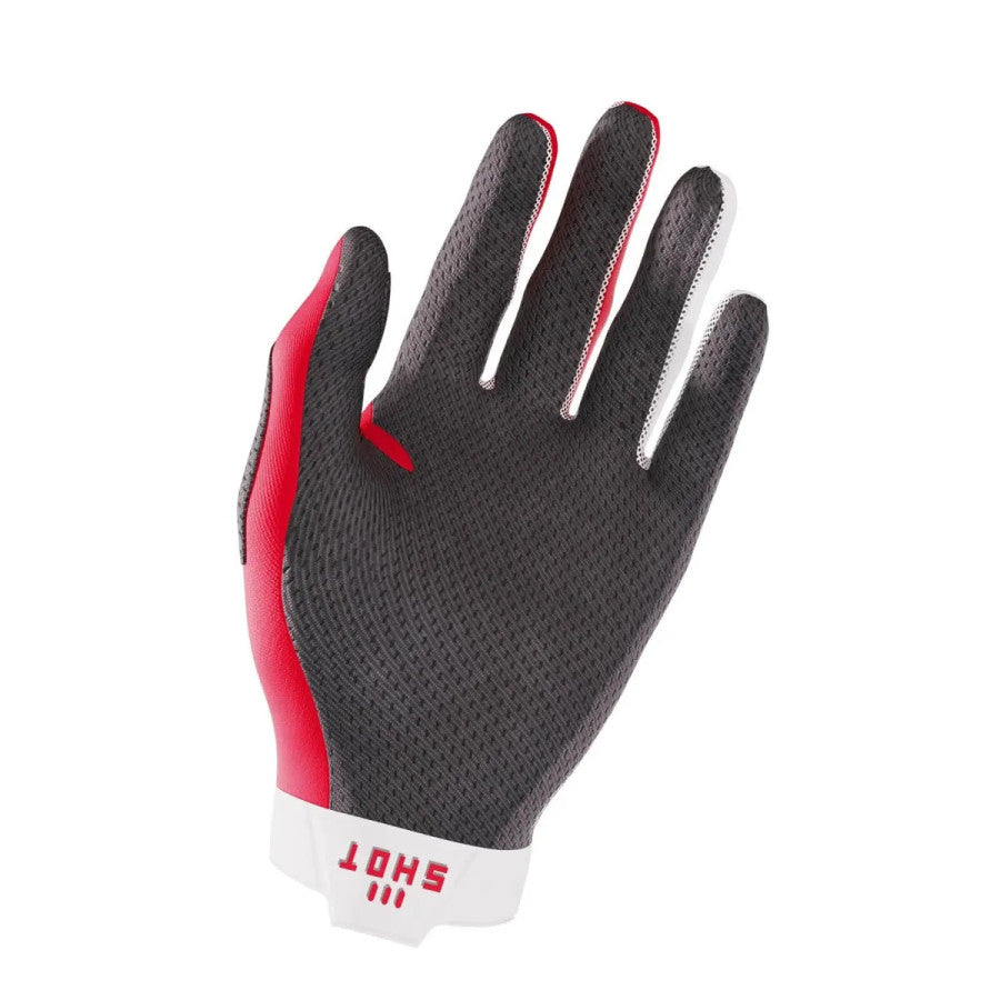 Shot Lite BMX Race/MTB/Downhill Gloves - Red
