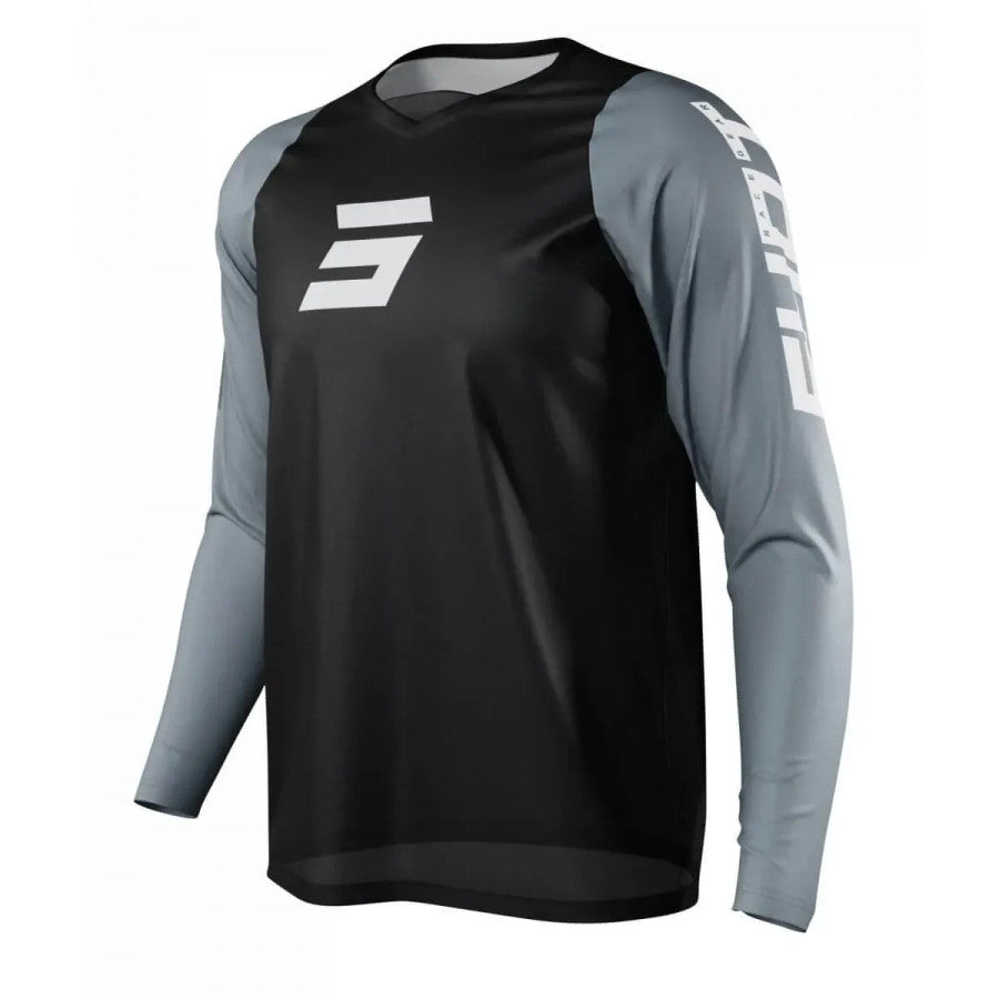 Shot Neo Defender BMX Race/MTB/Downhill Jersey - Grey