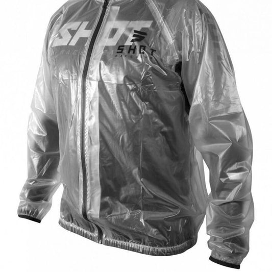 Shot BMX Race/MTB/Downhill Rain Jacket 2.0 Jacket - Transparant