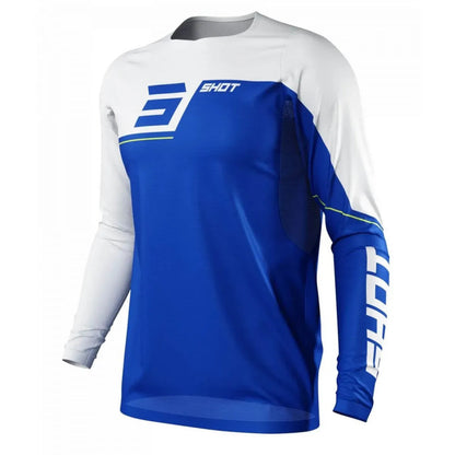 Shot Rogue Revolt BMX Race/MTB/Downhill Jersey - Blue