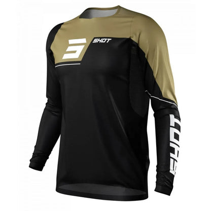 Shot Rogue Revolt BMX Race/MTB/Downhill Jersey - Gold